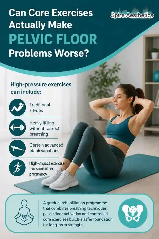 Can Strengthening Your Core Alone Actually Make Pelvic Floor Problems Worse Wales?